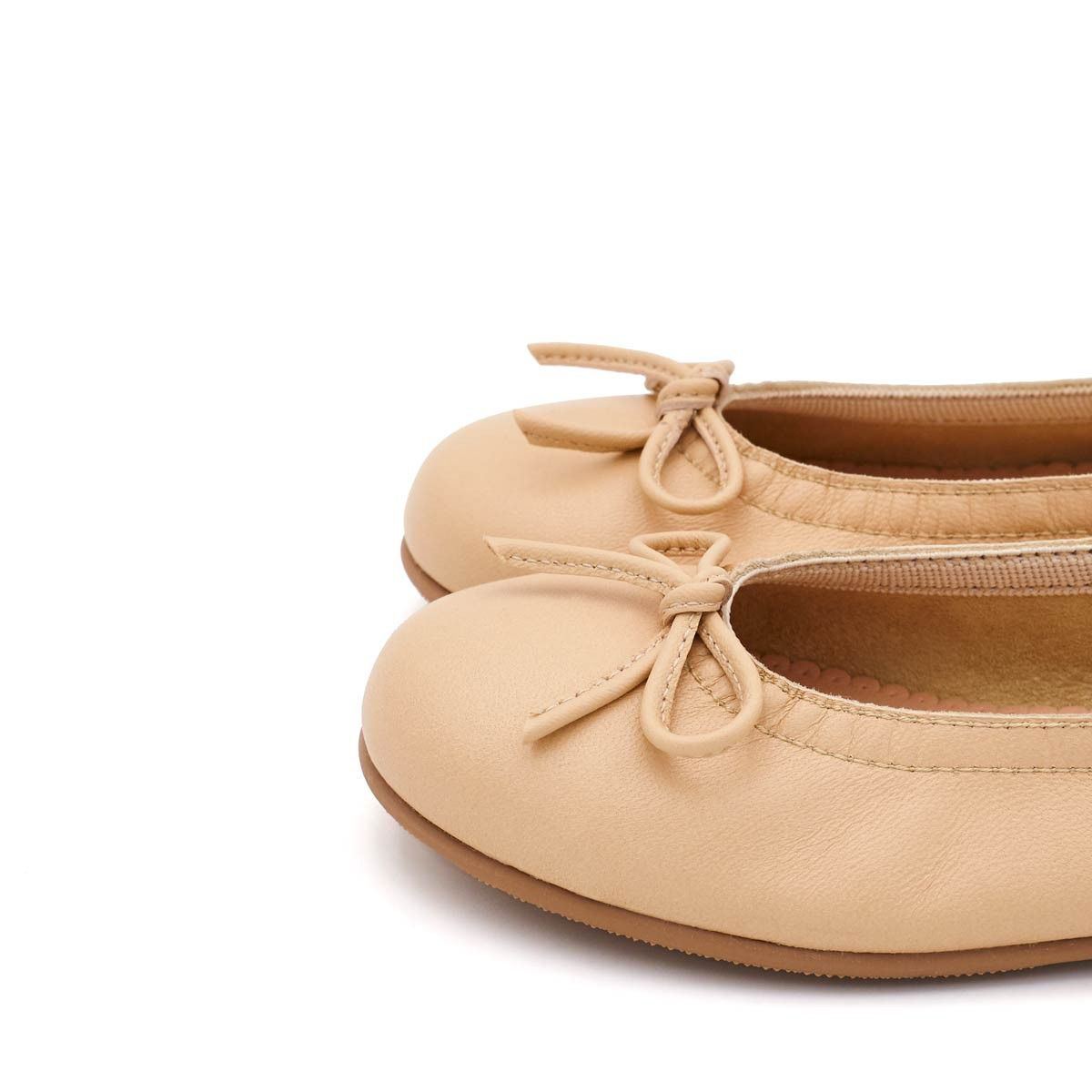 Bailarinas Piel Beige Nude