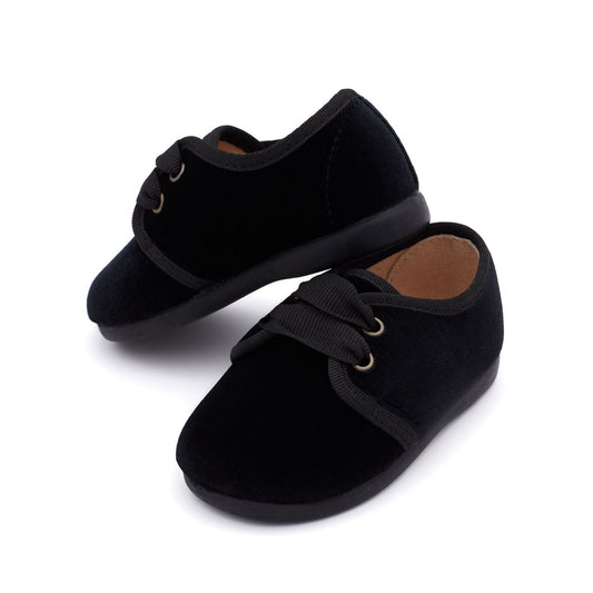 Blucher Terciopelo Negro