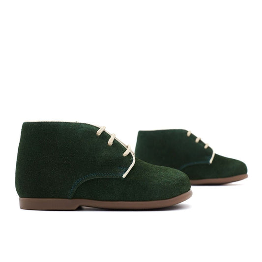 Botas Bebé Serraje Verde