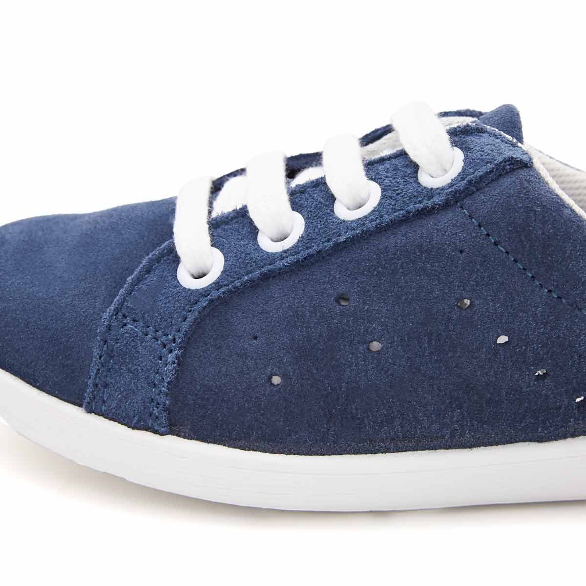 Zapatilla Serraje Azul