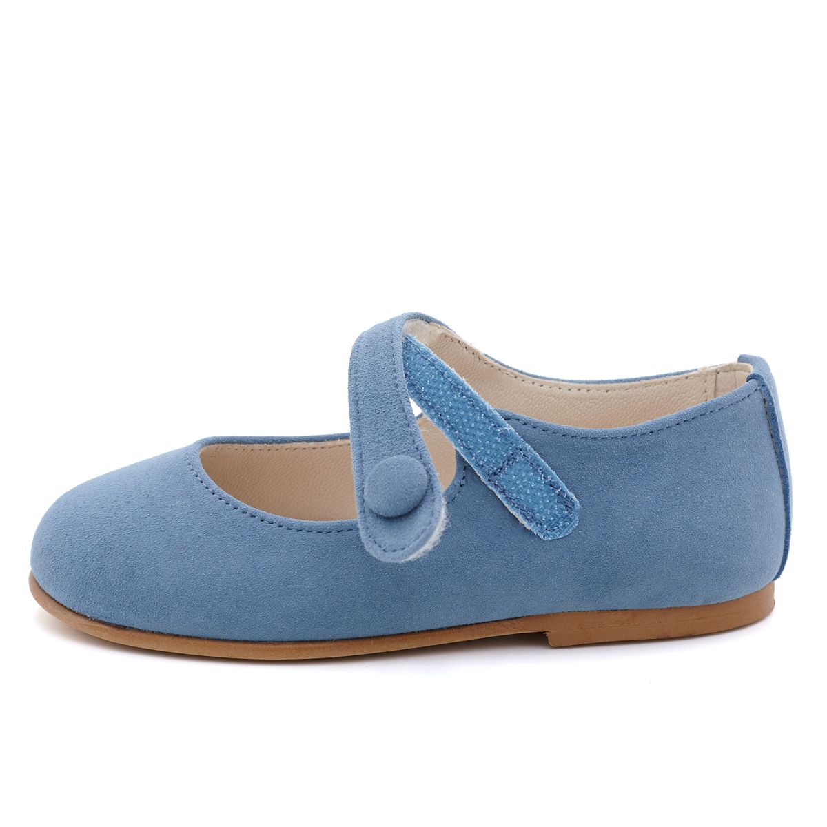 Merceditas Olivia Niña Ante Azul