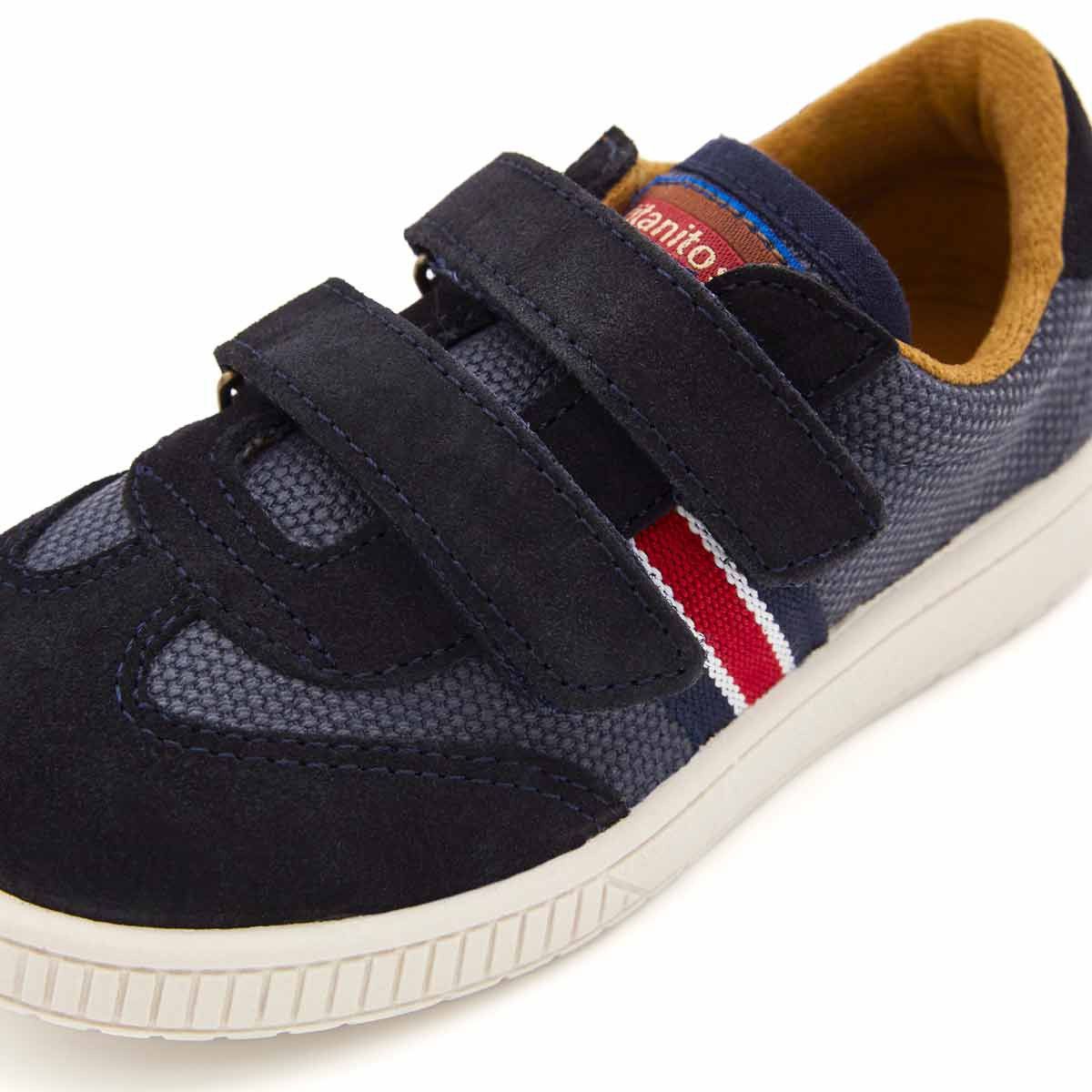 Zapatillas Titanitos Urbana Marino Tira Adherente