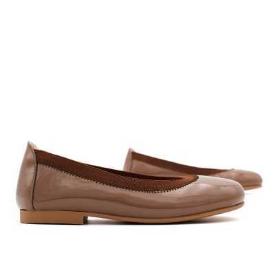 BAILARINA CHAROL MARRÓN 2