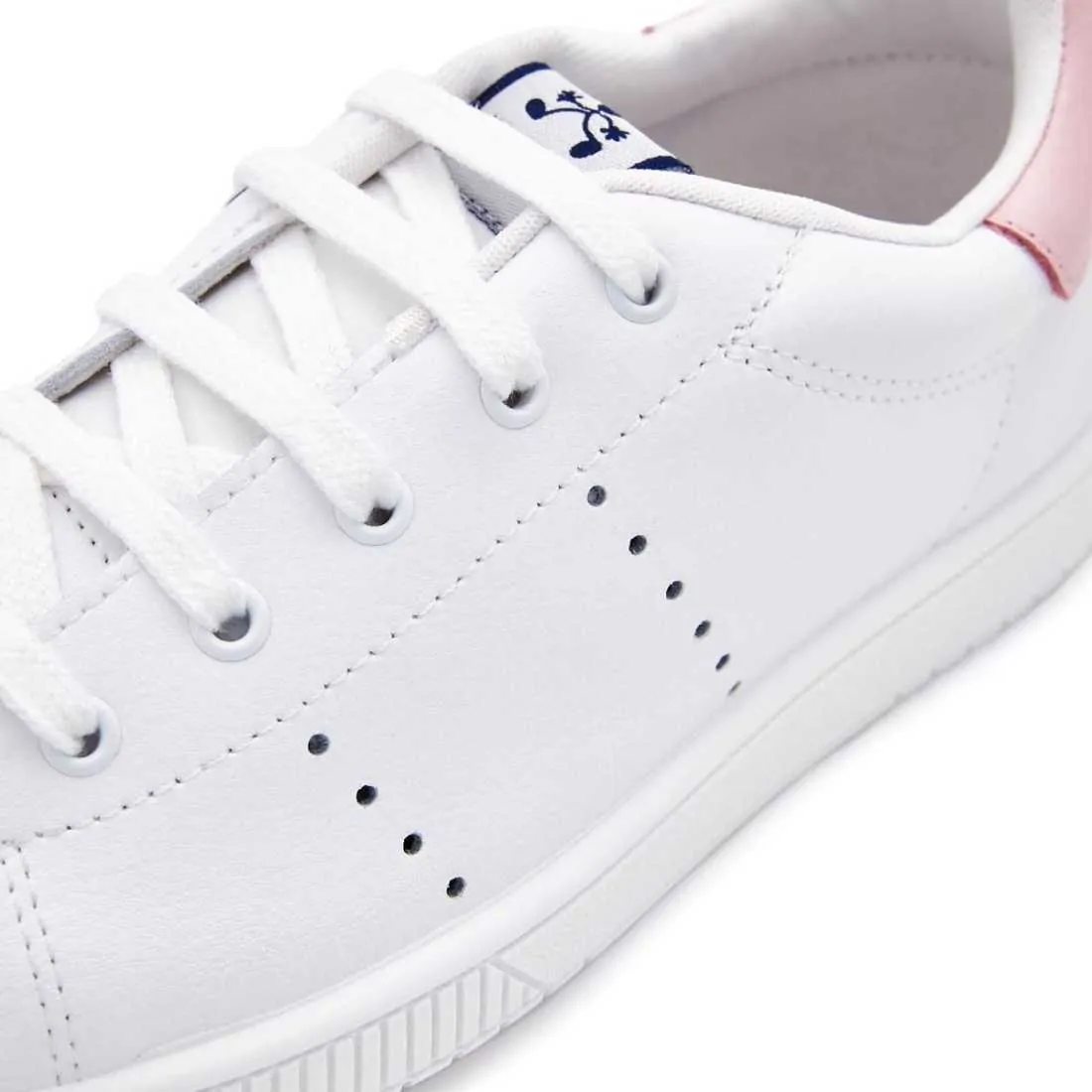 DEPORTIVA PIEL BLANCO-ROSA