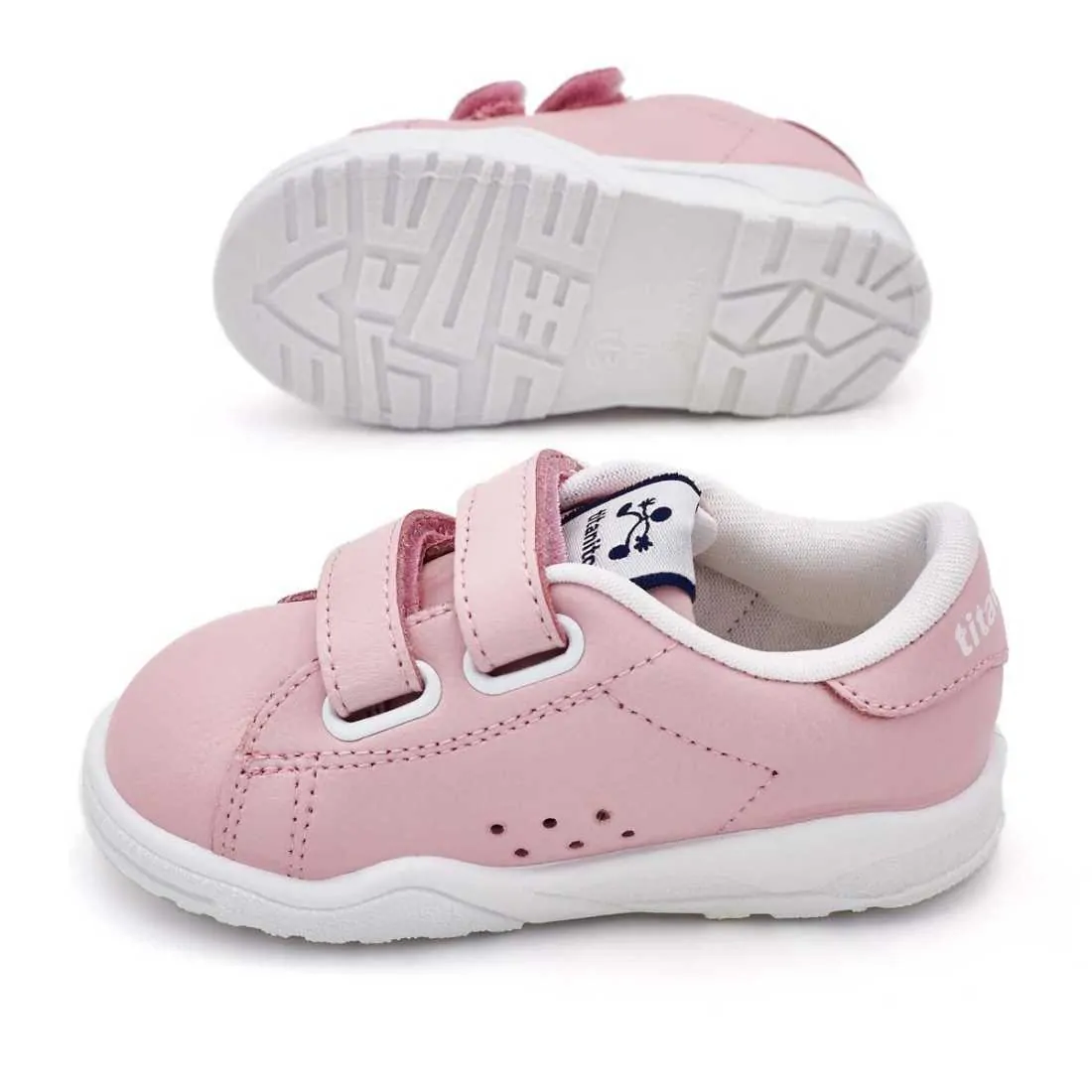DEPORTIVA PIEL TIRA ADHERENTE ROSA