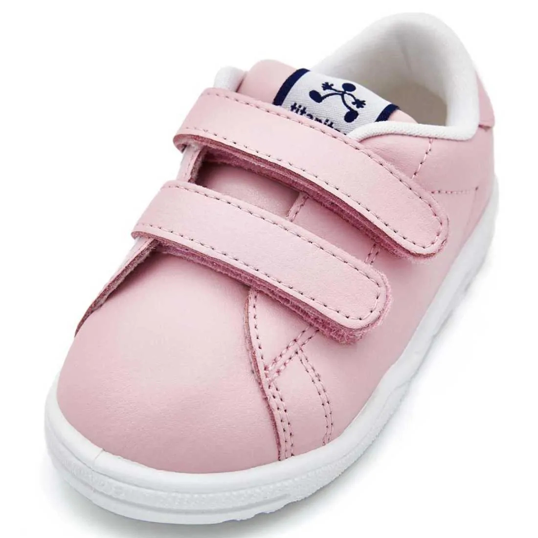 DEPORTIVA PIEL TIRA ADHERENTE ROSA