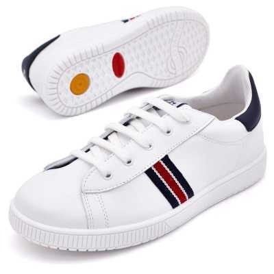 DEPORTIVA PIEL COMBINADO BLANCO 2