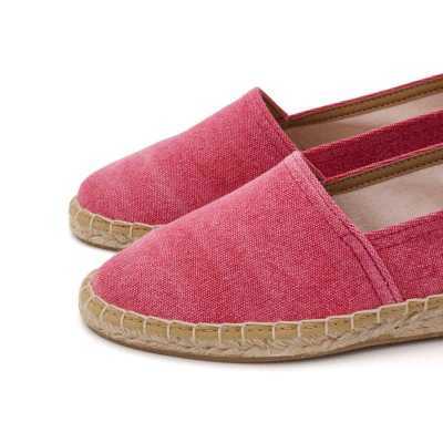 ALPARGATA CUÑA FUCSIA 2