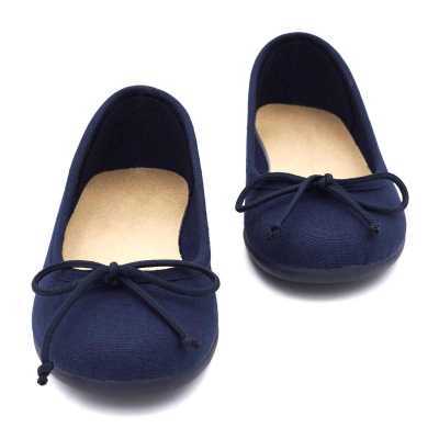 BAILARINA LONA CLÁSICA MARINO 2