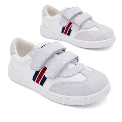 ZAPATILLA URBANA PIEL TIRA ADHERENTE BLANCO 2