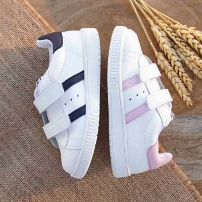 Deportiva Titanitos Doble Raya velcro - Pasitrote 2