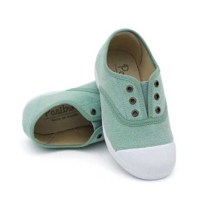 ZAPATILLA NIÑO LONA HELECHO 2