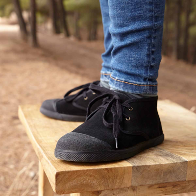 BOTAS BAREFOOT SERRAJE NEGRO | Pasitrote 2