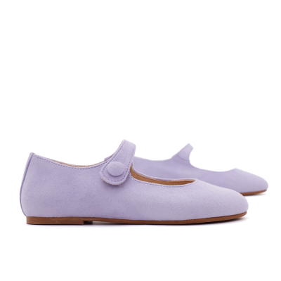 Mercedita Lila de Piel para Niña - Pasitrote 2