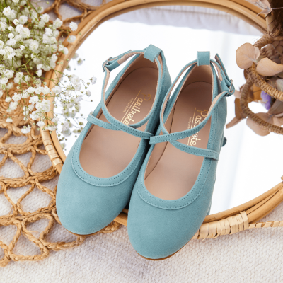 Bailarina Verde Agua para Niña de Ceremonia o Comunion 2