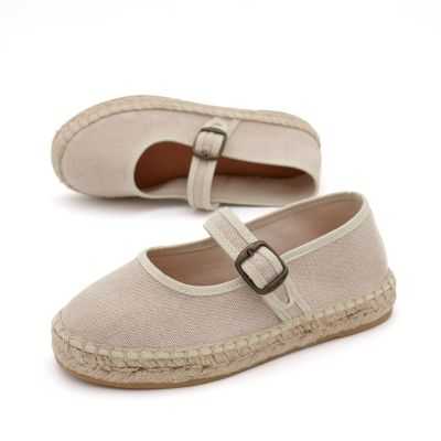 Alpargata Mercedita Yute Lona Beige 2