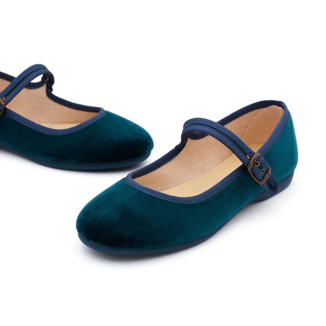 Merceditas Terciopelo Petróleo | Pasitrote