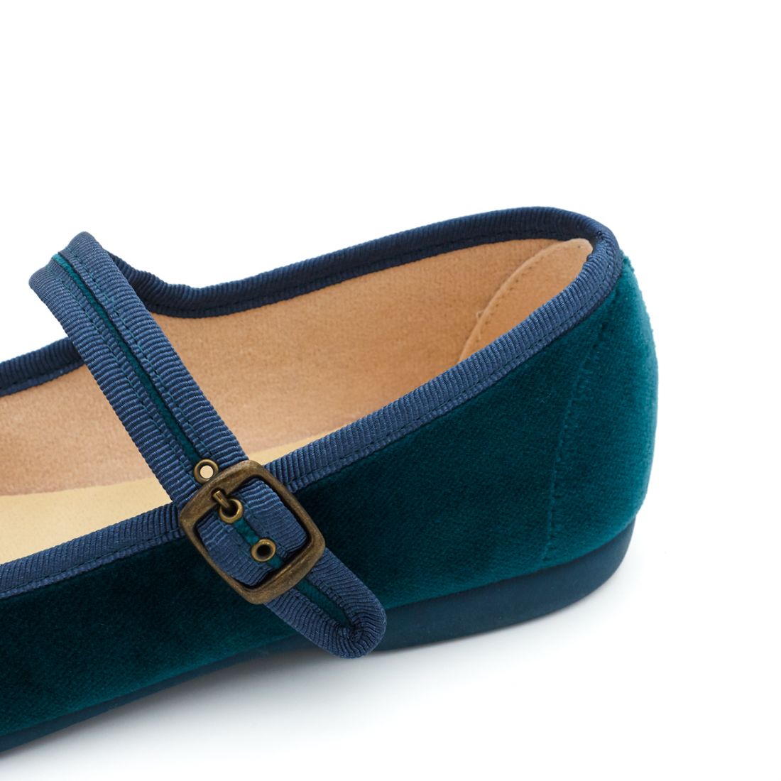 Merceditas Terciopelo Petróleo | Pasitrote