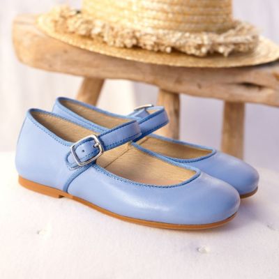 Merceditas Ceremonia Niña Azul Lavanda | Pasitrote