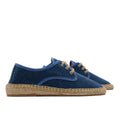 Alpargata Blucher Lona Terra Azul