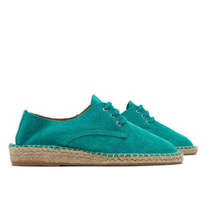 Alpargata Blucher Serraje Menta