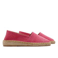 Classic Fuchsia Canvas Espadrille