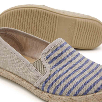 Alpargata Yute Rayas Azul