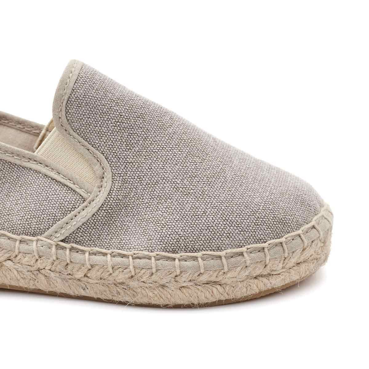 Alpargatas Lona Taupe