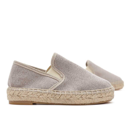 Alpargatas Lona Taupe