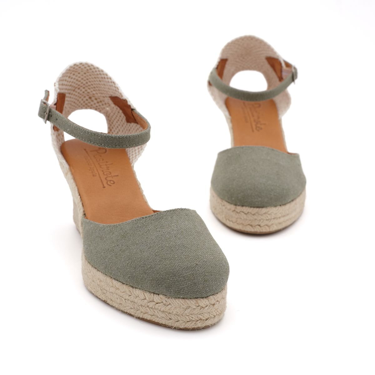 Alpargatas Cuña Mujer Verde
