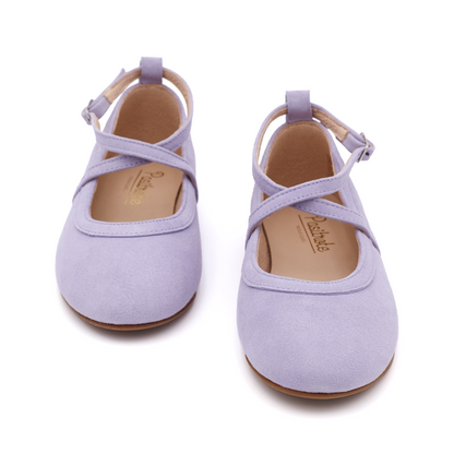 Bailarinas Niña Ante Lavanda