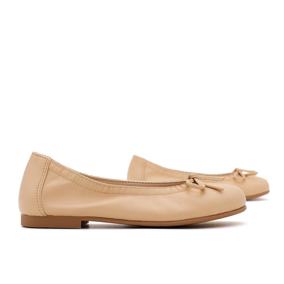 Bailarinas Piel Beige Nude