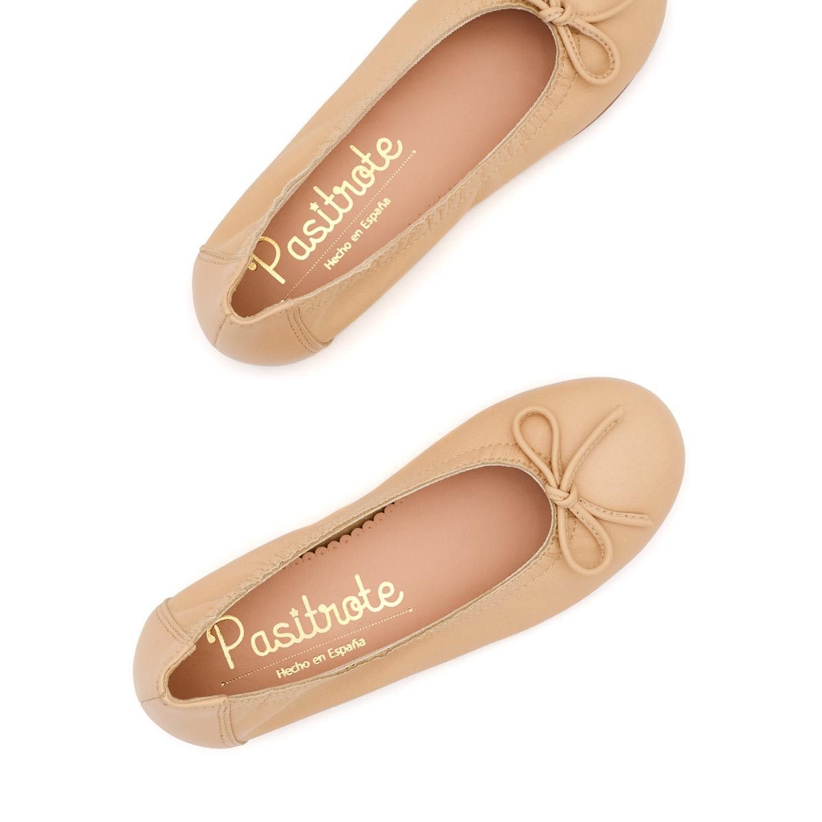Bailarinas Piel Beige Nude
