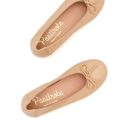 Bailarinas Piel Beige Nude