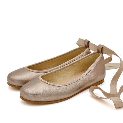 Bailarinas Lazos y Pulseras Piel Oro