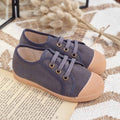 Grey Suede Toe-Cap Sneaker