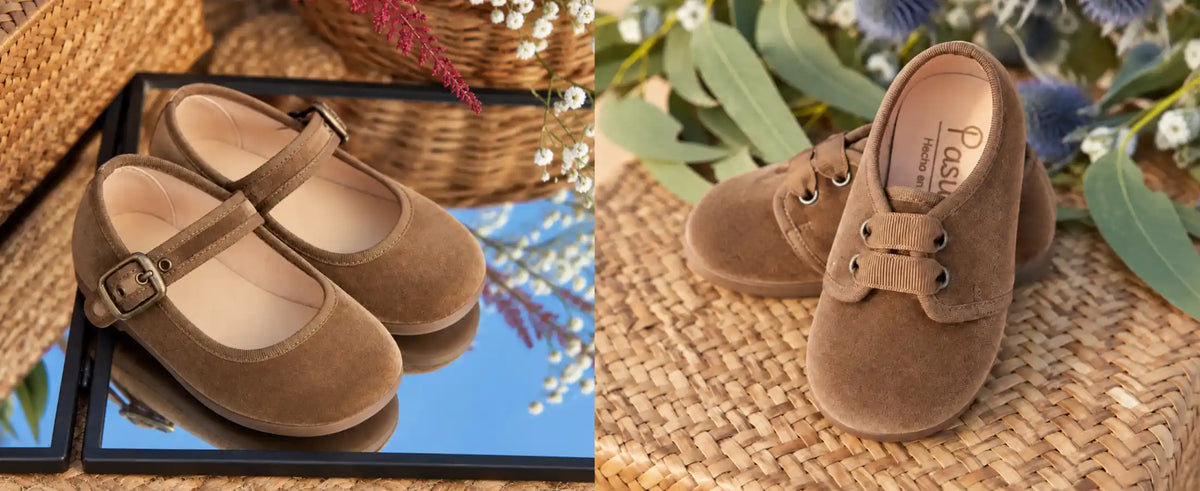 Zapatos de terciopelo