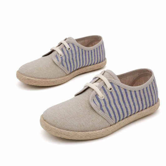 Blucher Yute Rayas Azul