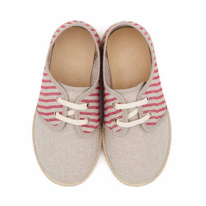 Blucher Yute Rayas Rojo