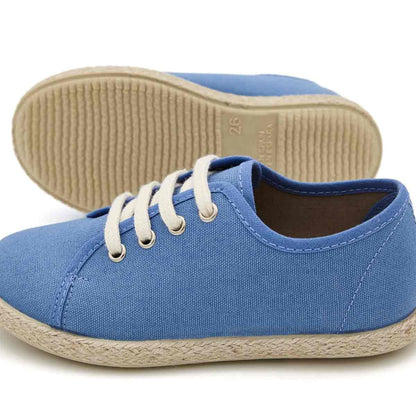 Blucher Yute Lona Azul Jeans