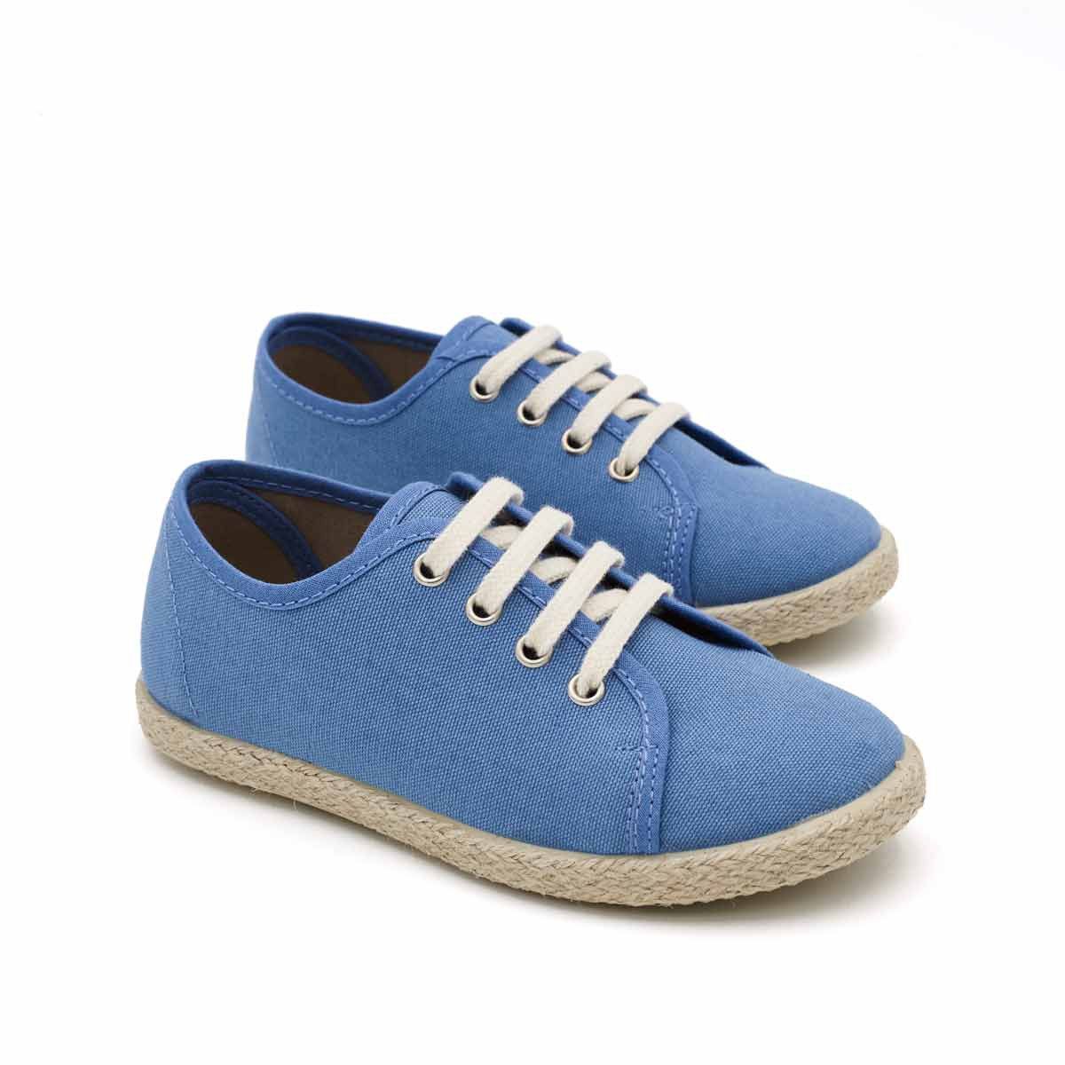 Blucher Yute Lona Azul Jeans