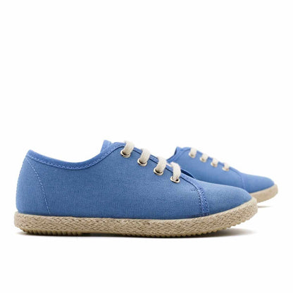 Blucher Yute Lona Azul Jeans
