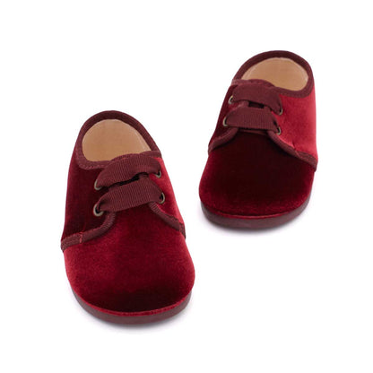 Blucher Terciopelo Burdeos