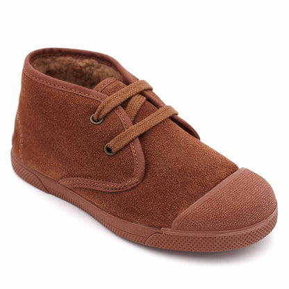 Botas Barefoot Borreguito Serraje Terracota