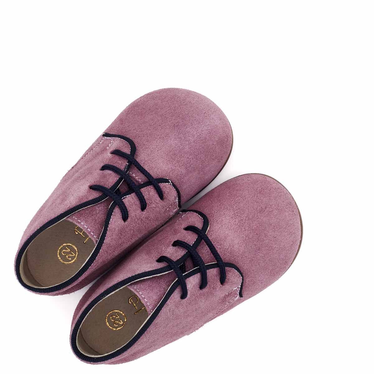 Botas Bebé Serraje Malva