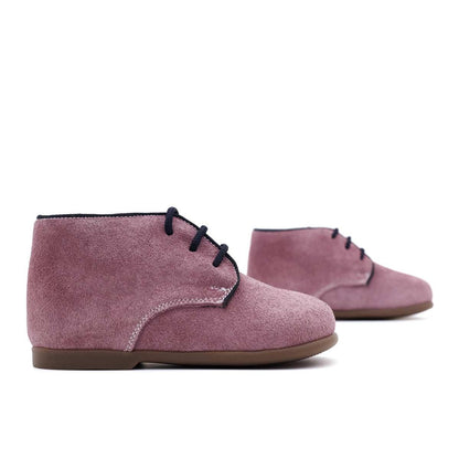 Botas Bebé Serraje Malva