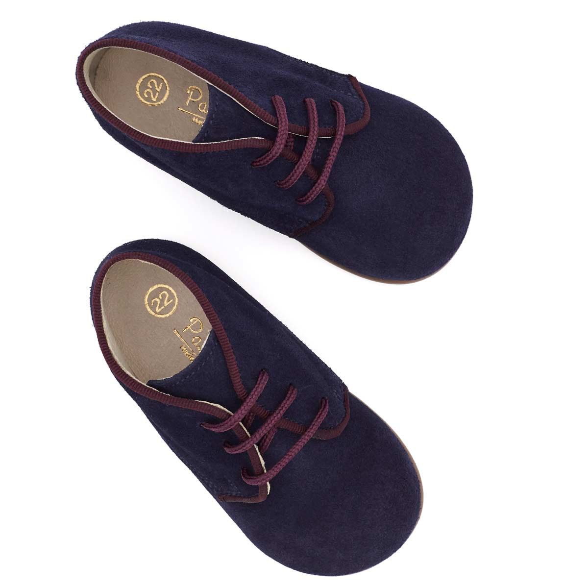 Botas Bebé Serraje Azul Marino