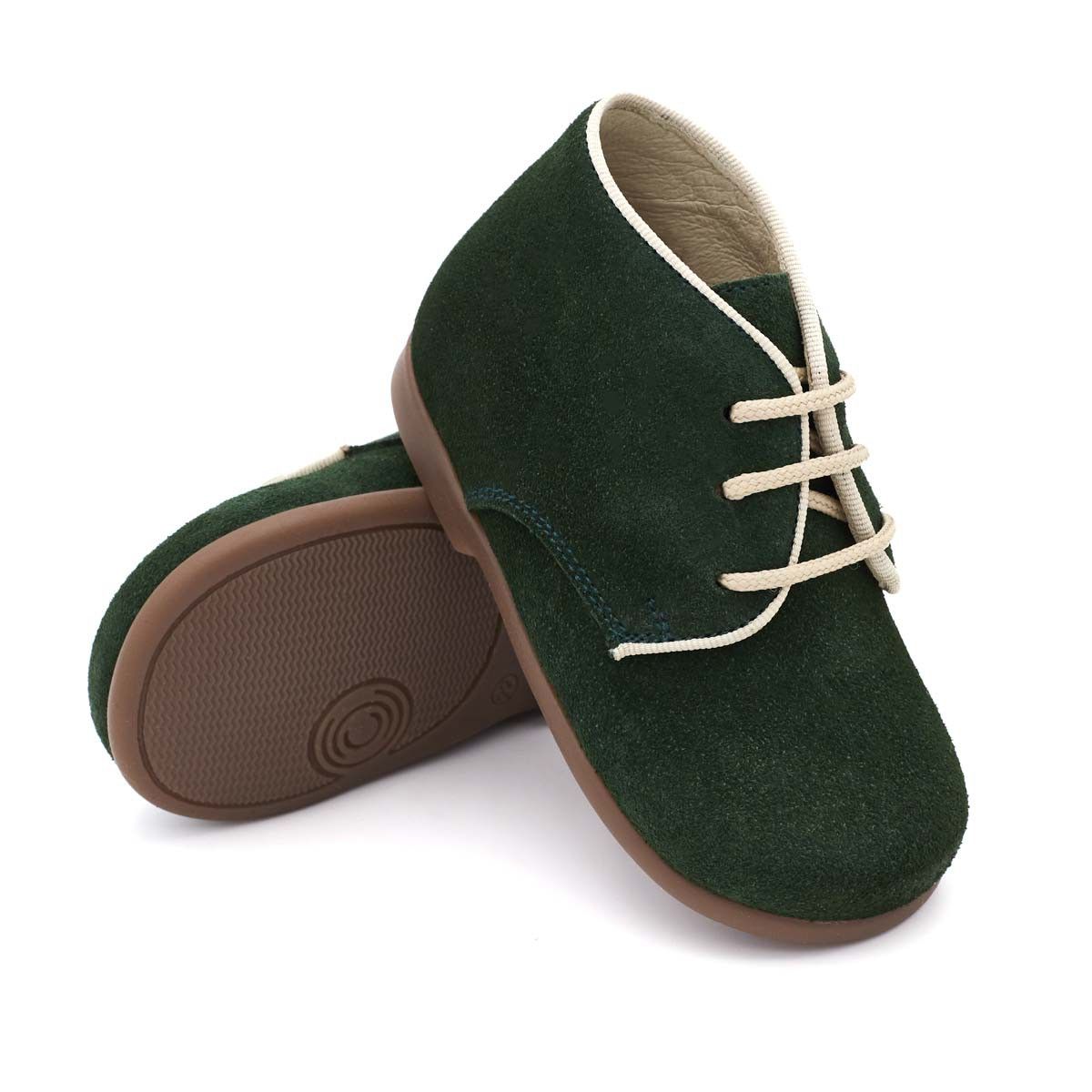 Botas Bebé Serraje Verde