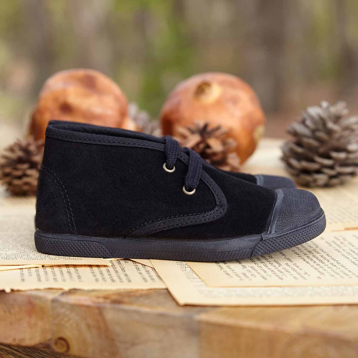 Botas Barefoot Serraje Negro