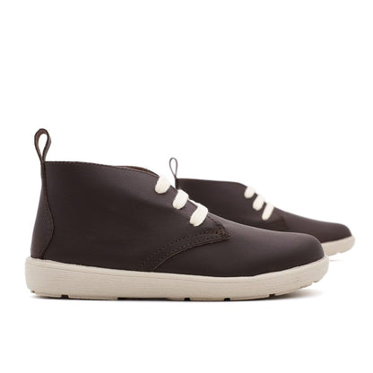 Botas Deportivas Piel Marrón